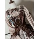 Alice Girl Bear Chocolate Salopette and JSK(1st Pre-Order/Full Payment Without Shipping)